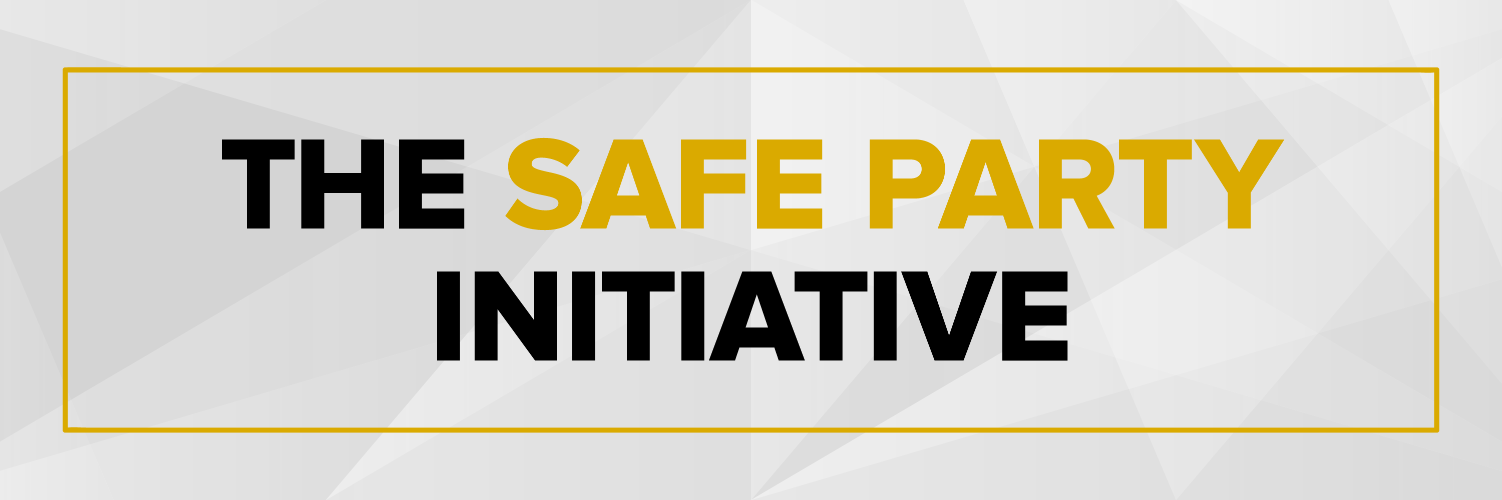 Safe Party Initiative Banner