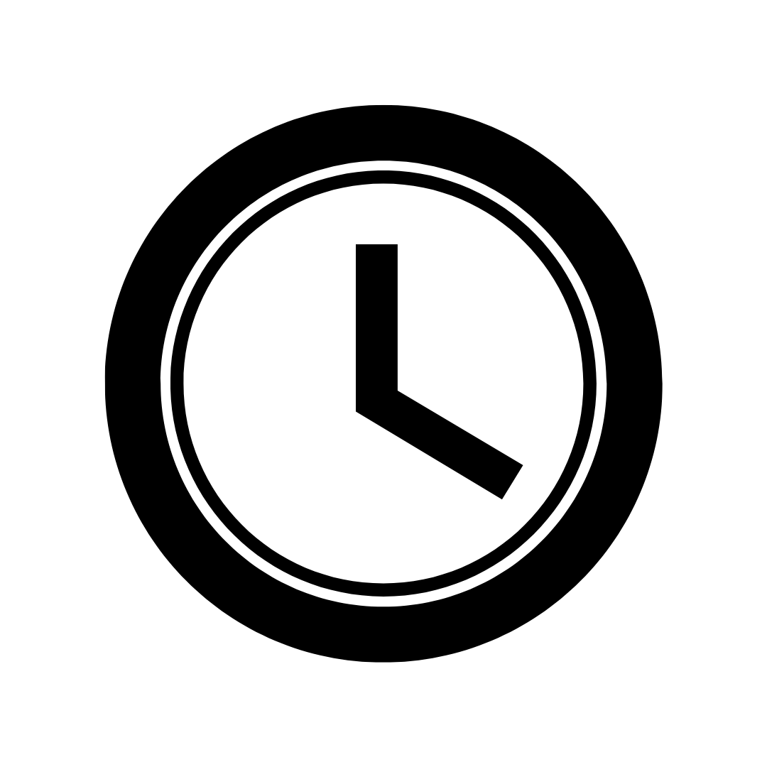 Outline of clock